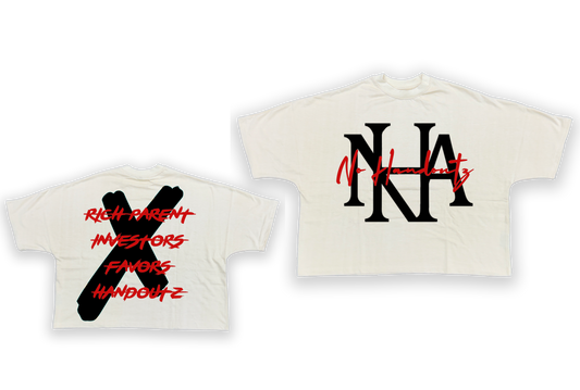 NO HANDOUTZ SIGNATURE BOXY TEE